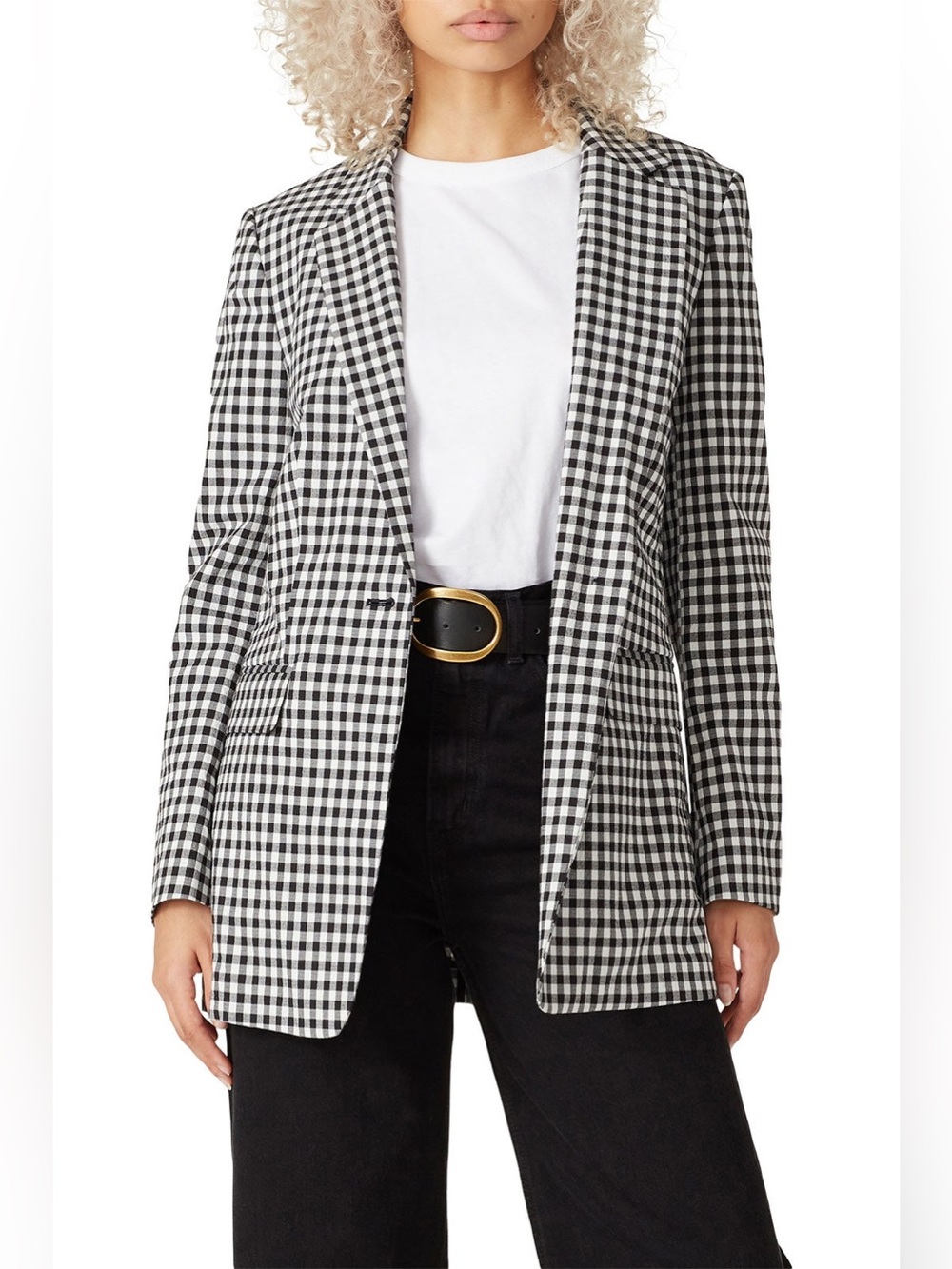 rag & bone Ames Gingham Blazer